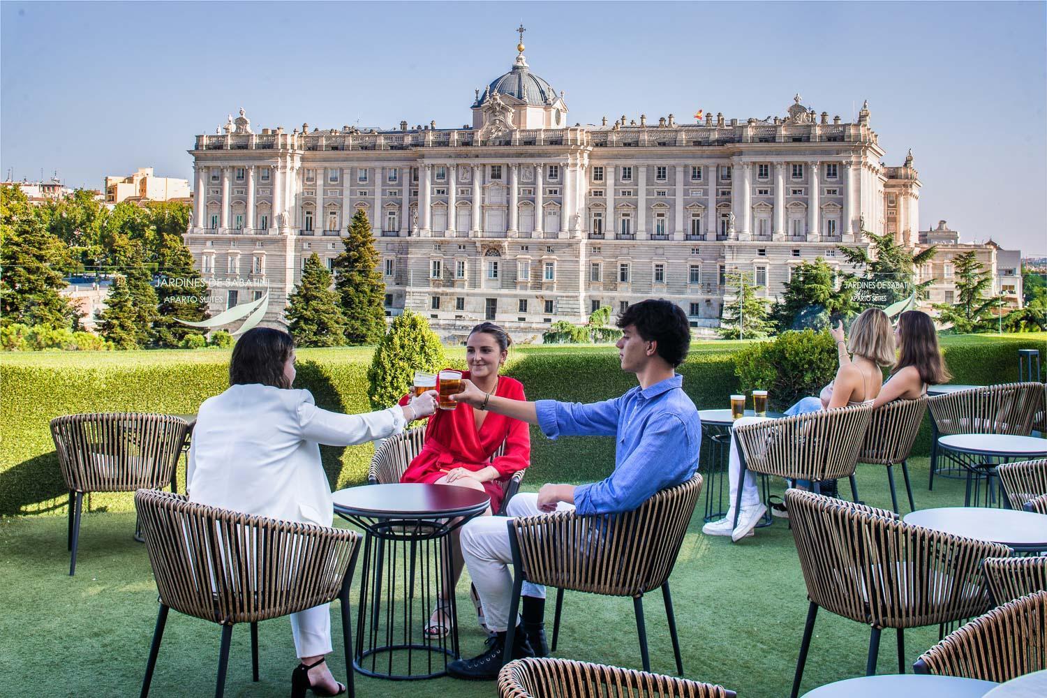 Apartosuites Jardines De Sabatini Μαδρίτη Εξωτερικό φωτογραφία